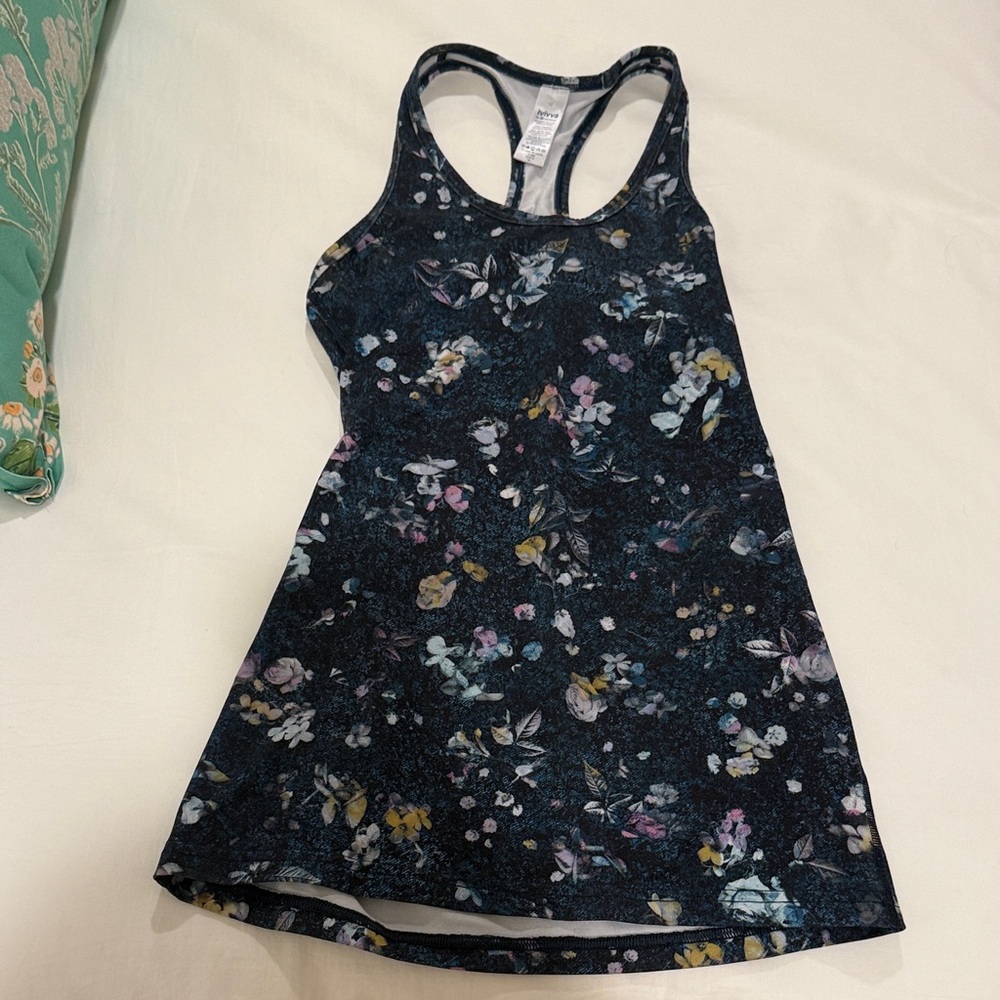 Ivivva Floral Racerback Tank top